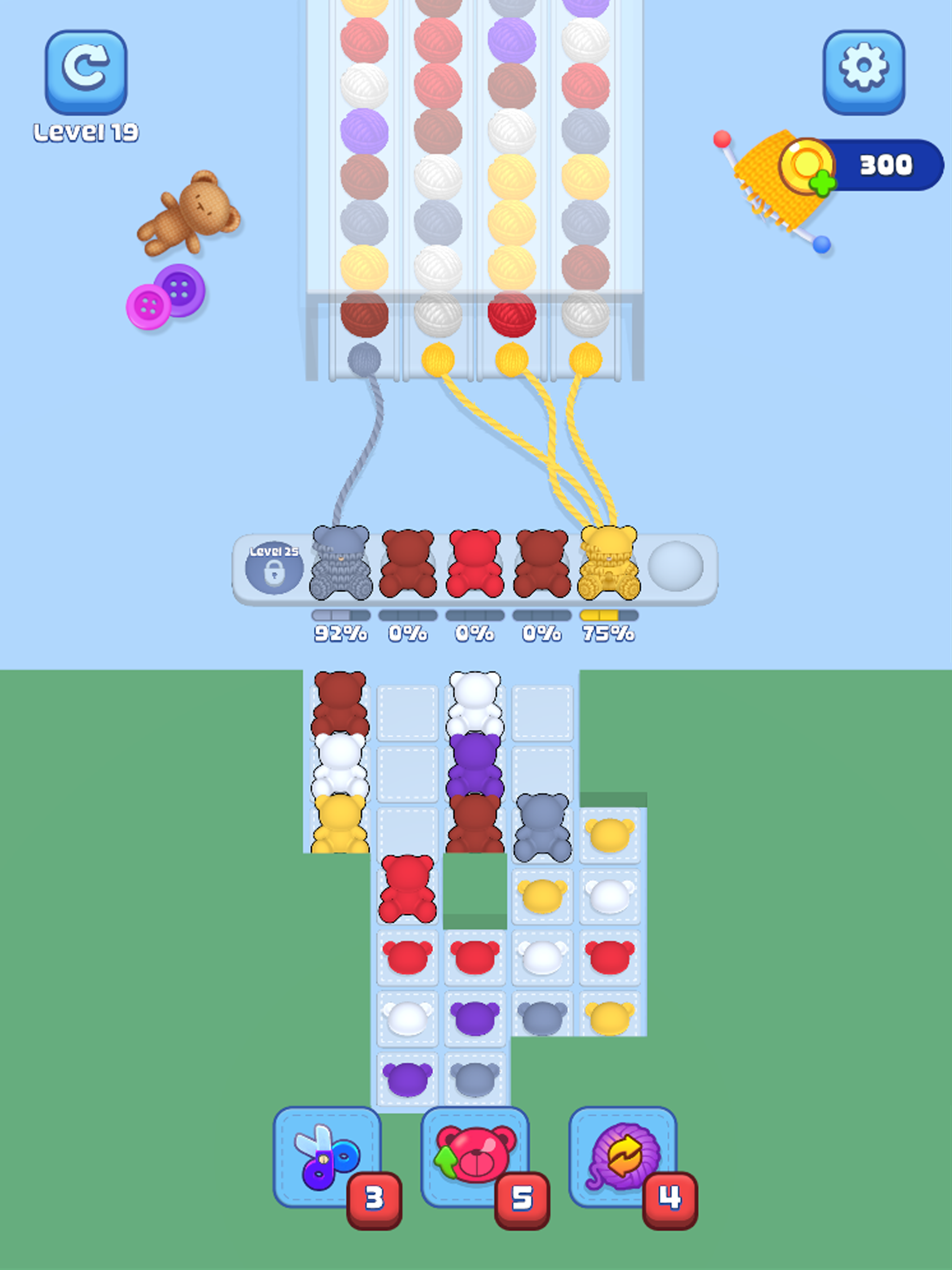 Knit Craze: Color Wool Sort
