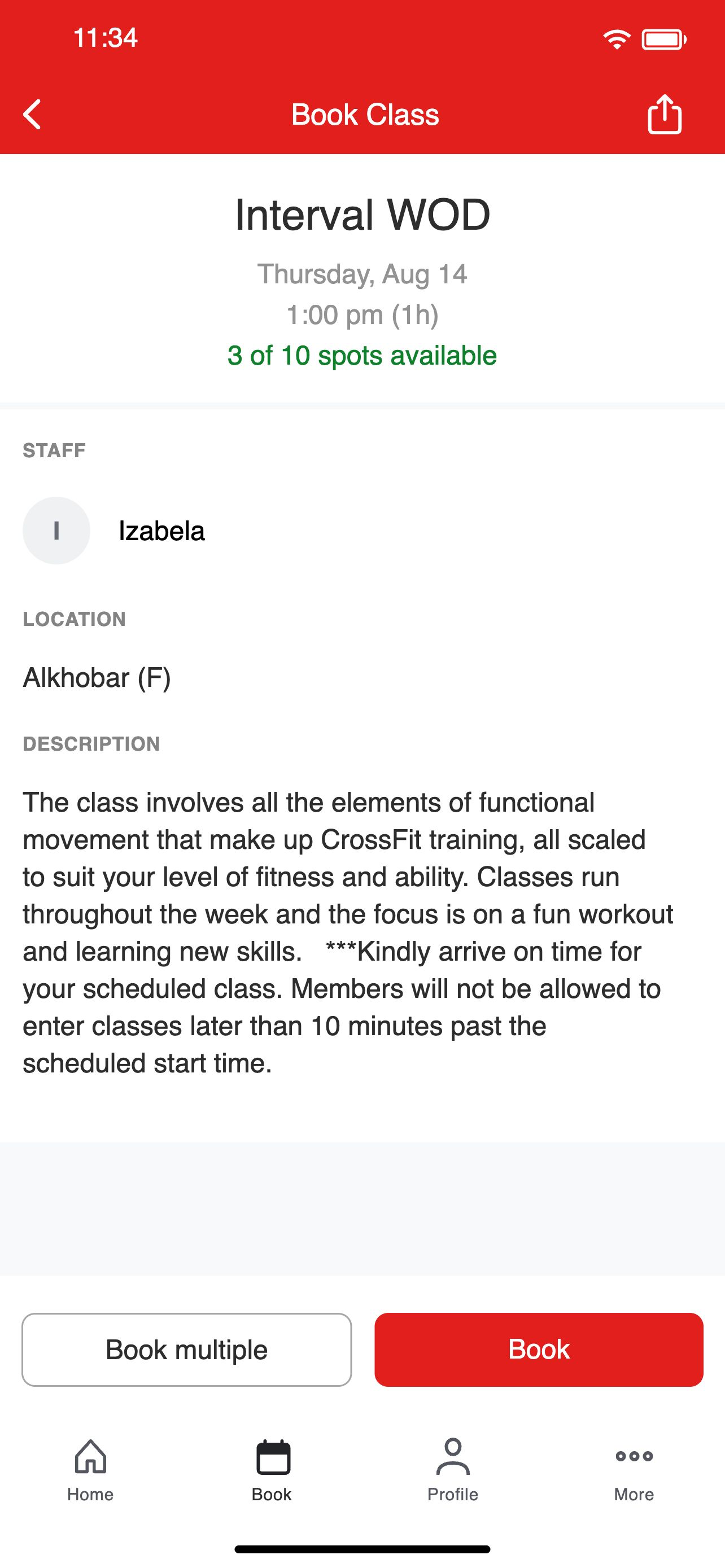 Interval Plus CrossFit