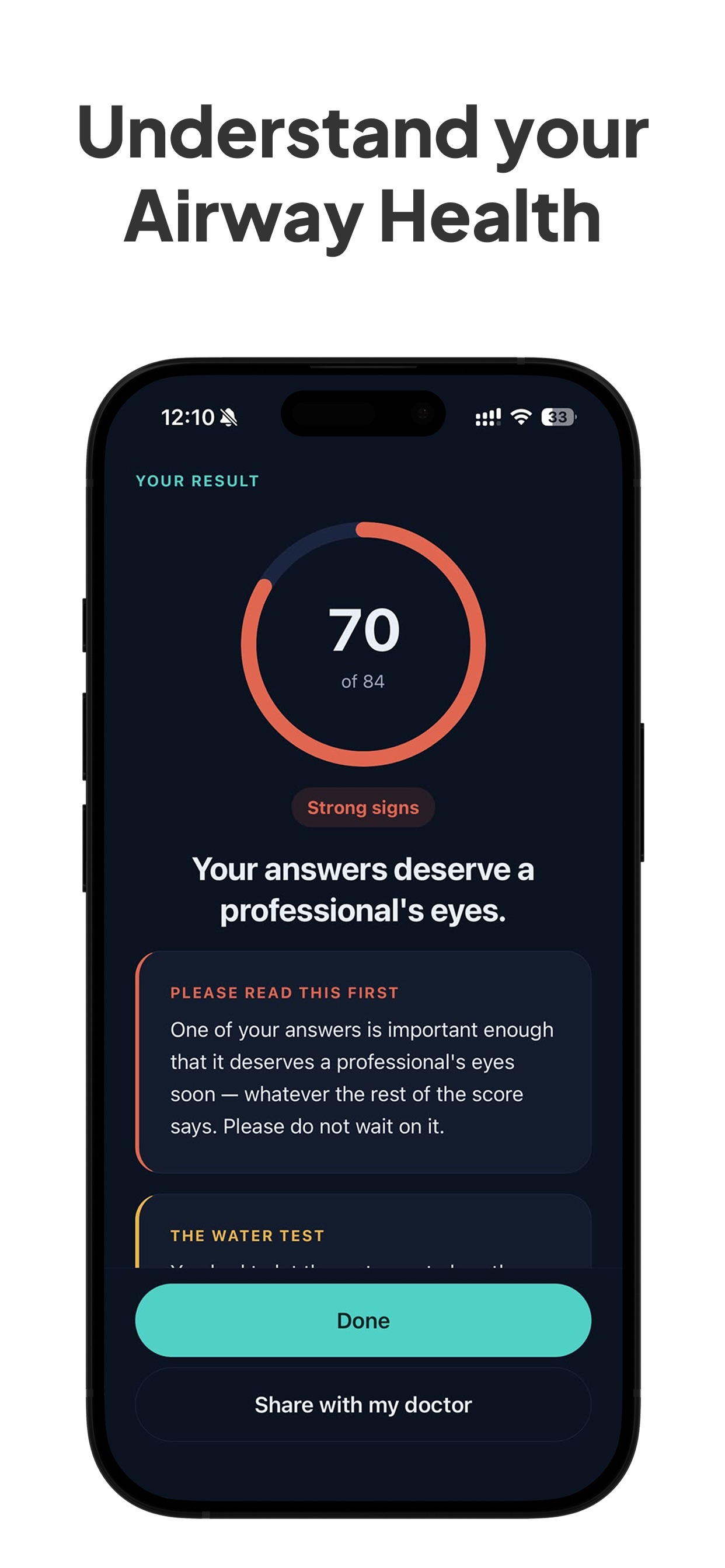 Screenshot 2 of Sleep Apnea - AirwayAware