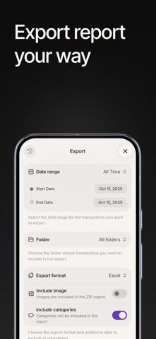 Aora: Receipts, Expenses Screenshot 5 of 8