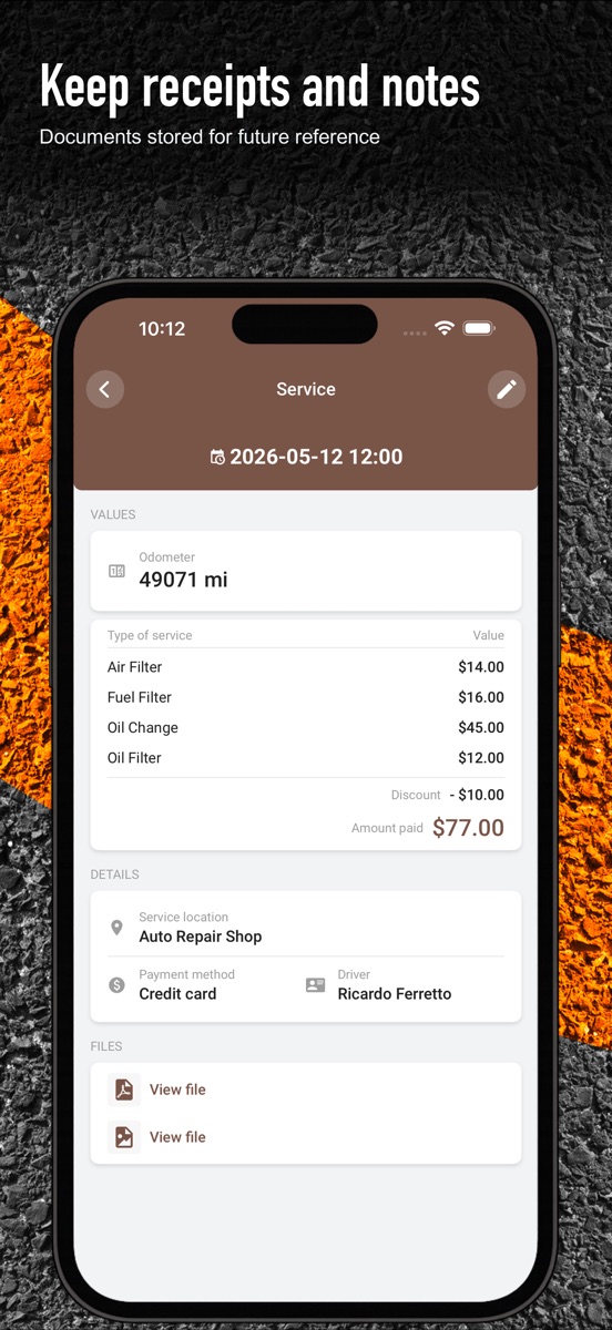 Drivvo - Car Expense Tracker screenshot 7