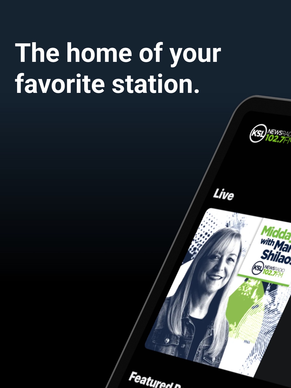 KSL NewsRadio ipad screenshot 1
