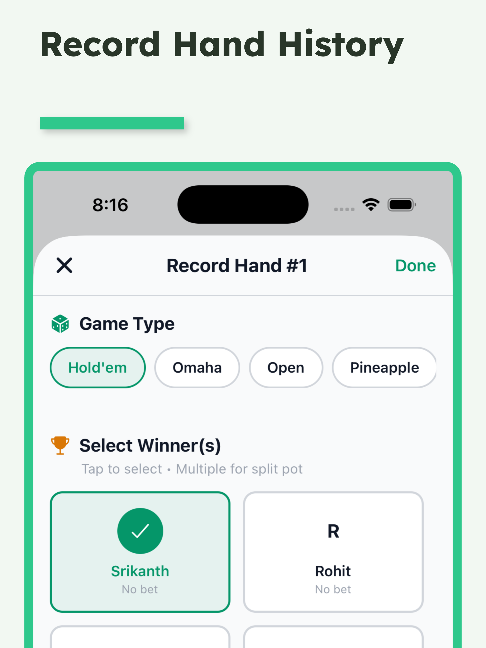 PokerTally - Chip Tracker screenshot 10