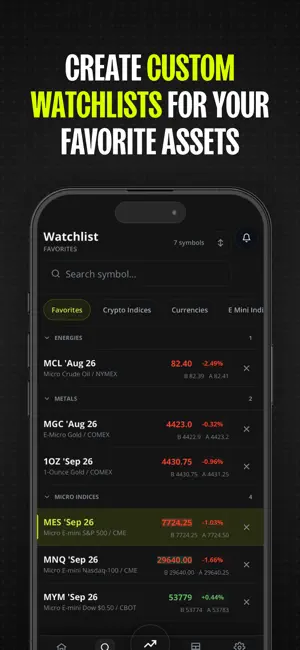 MetroTrade: Trade Futures screenshot 4