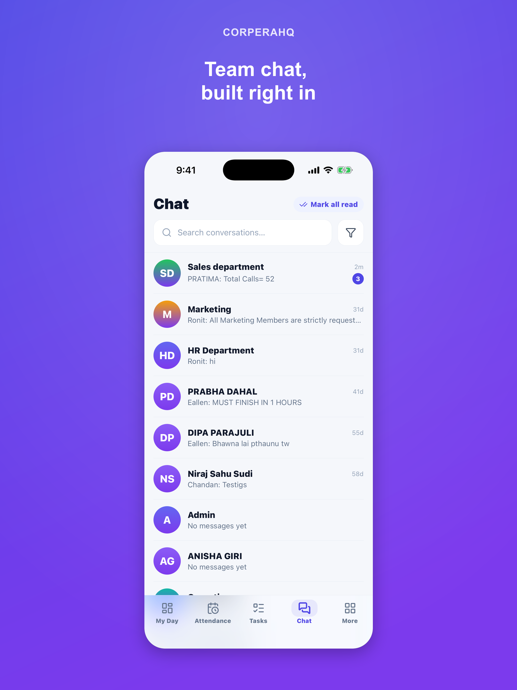 CorperaHQ: Workforce & Tasks screenshot 9