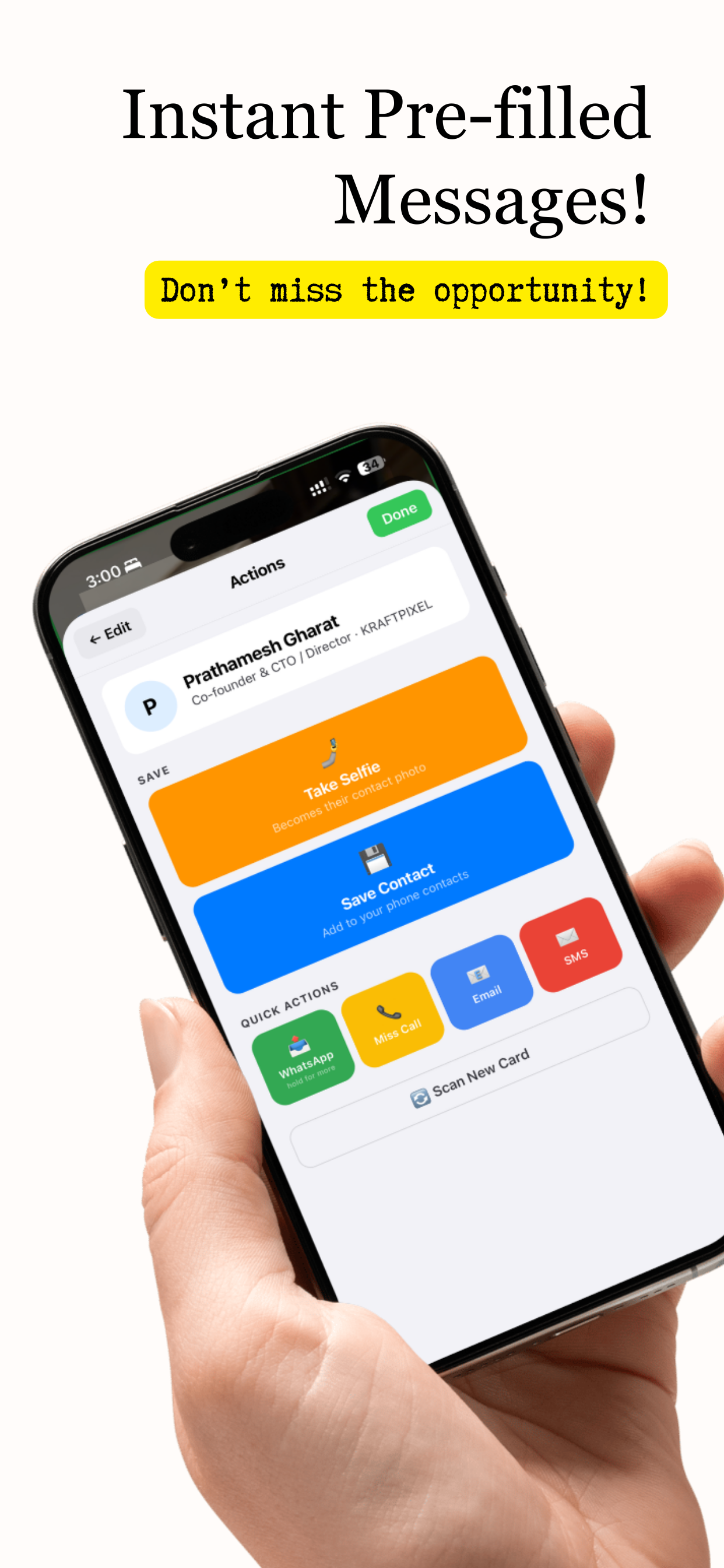 CardAction: Business Card screenshot 6