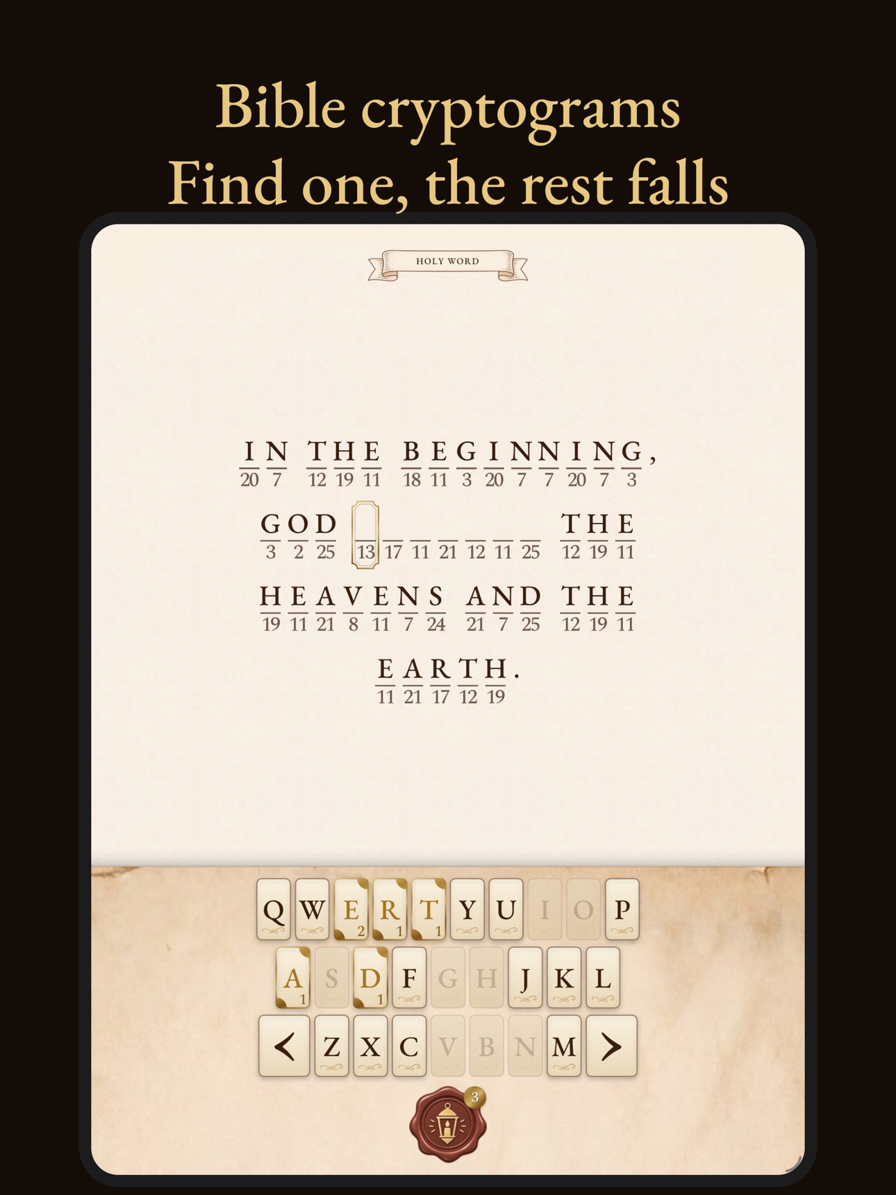 Screenshot 7 of Holy Word: Bible Cryptograms