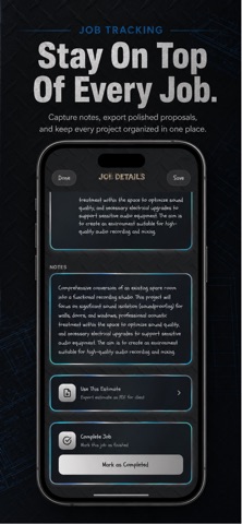 Blueprint Estimate Companion screenshot