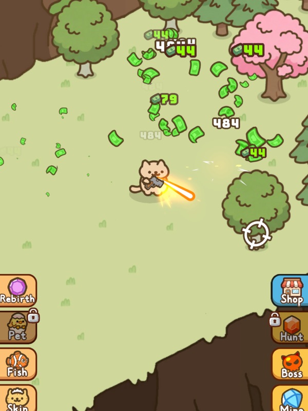 Idle Cat Gunner: Shooter RPG screenshot 12