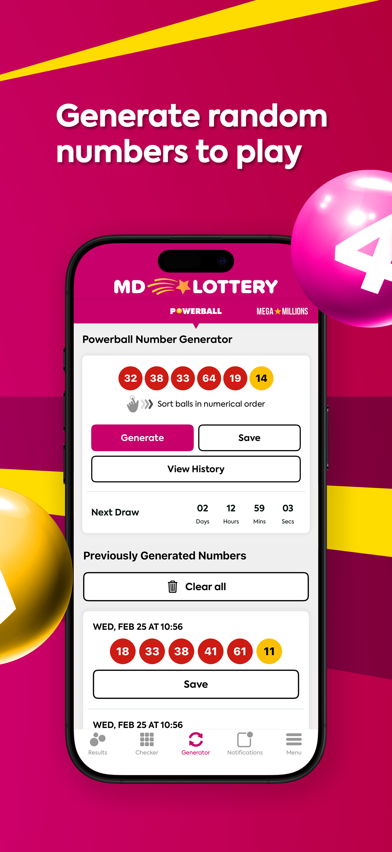 Maryland Lottery Numbers screenshot 5