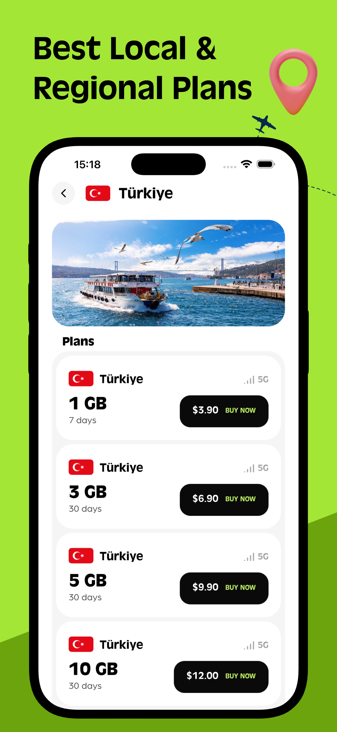 Roafly: eSIM Data for Travel screenshot 2
