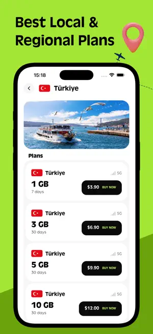 Roafly: eSIM Data for Travel screenshot 2