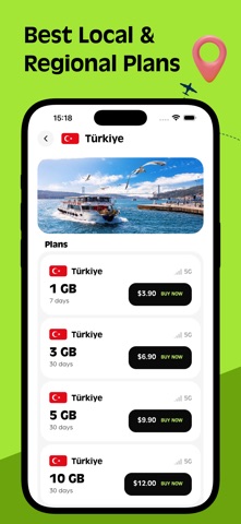 Roafly: eSIM Data for Travel 截图 2