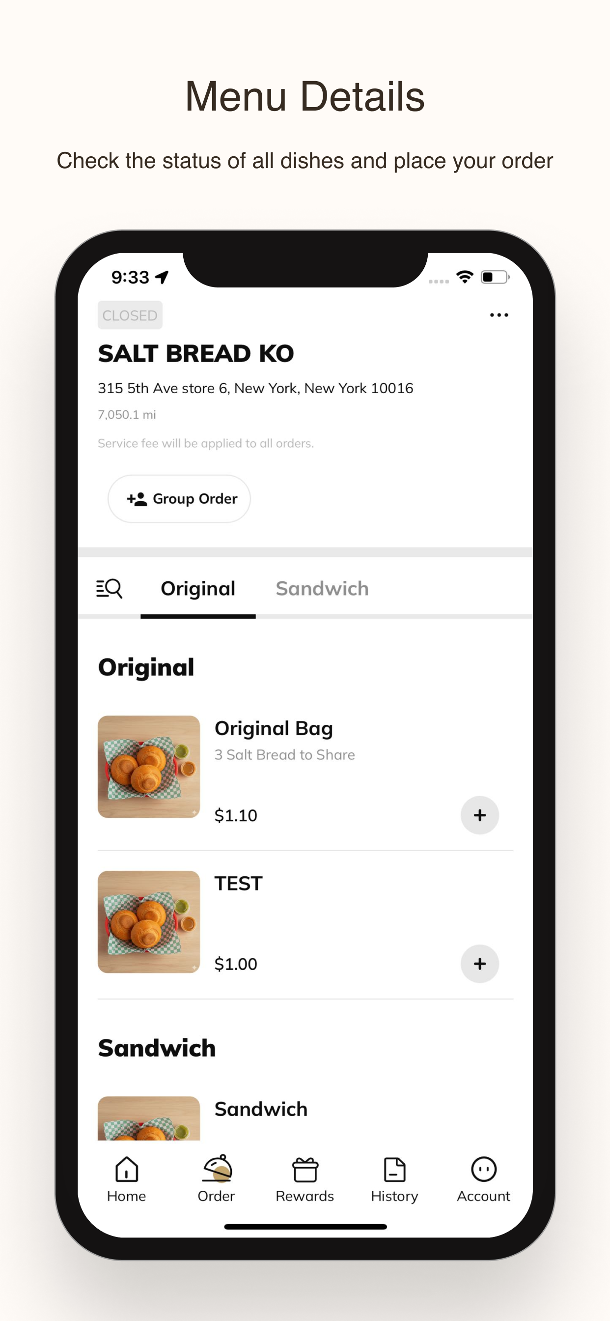 SALT BREAD NYC screenshot 2