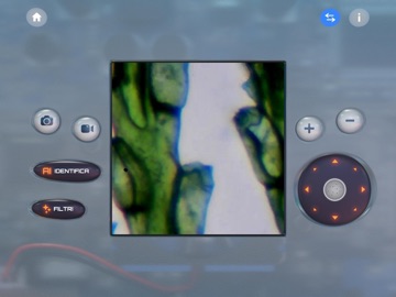 AI SMART microscope iPad screenshot