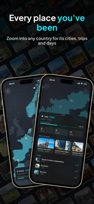 Fogged: Travel Photo Map screenshot 2