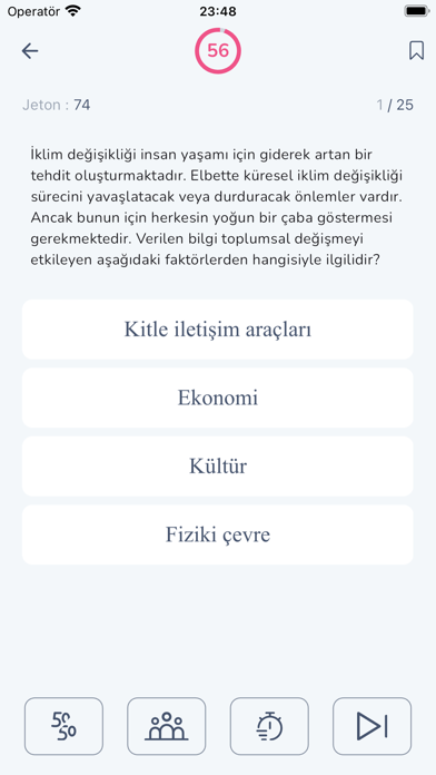 Açık Lise Testleri Screenshot