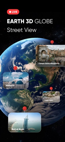 Earth 3D Globe : Street View screenshot