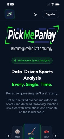 PickMeParlay Screenshot 1 of 4