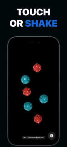 Dice Roller 3D - Shake it! screenshot 2