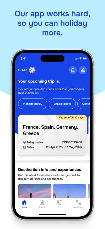 Cover-More Travel Insurance screenshot 2 of 7