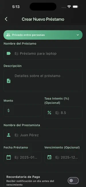 Prestamigo App screenshot 3