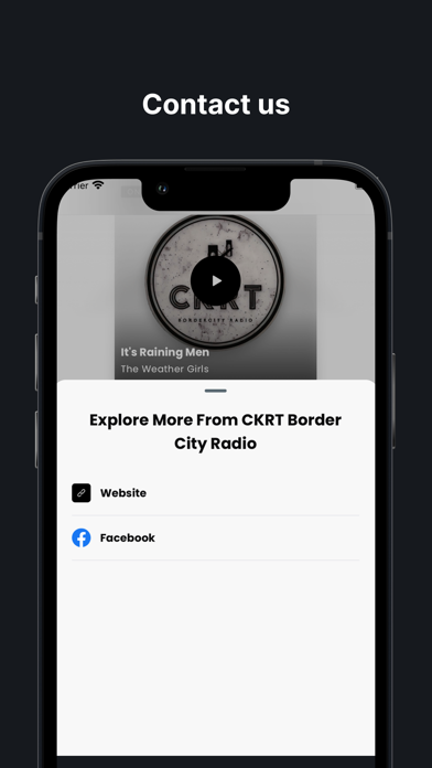Screenshot #3 pour CKRT Border City Radio