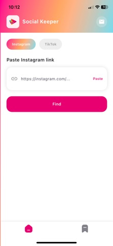 Social Keeper iPhone screenshot