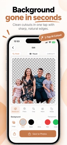 BGone: AI Background Remover Screenshot 1 of 4