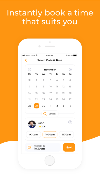 The Auto Llama iPhone screenshot 2 - Lifestyle app