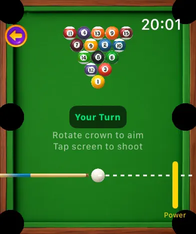 8 Ball Pool for Watch screenshot 1