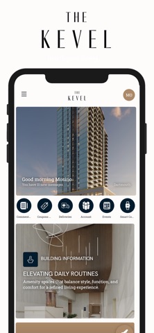 The Kevel iPhone screenshot