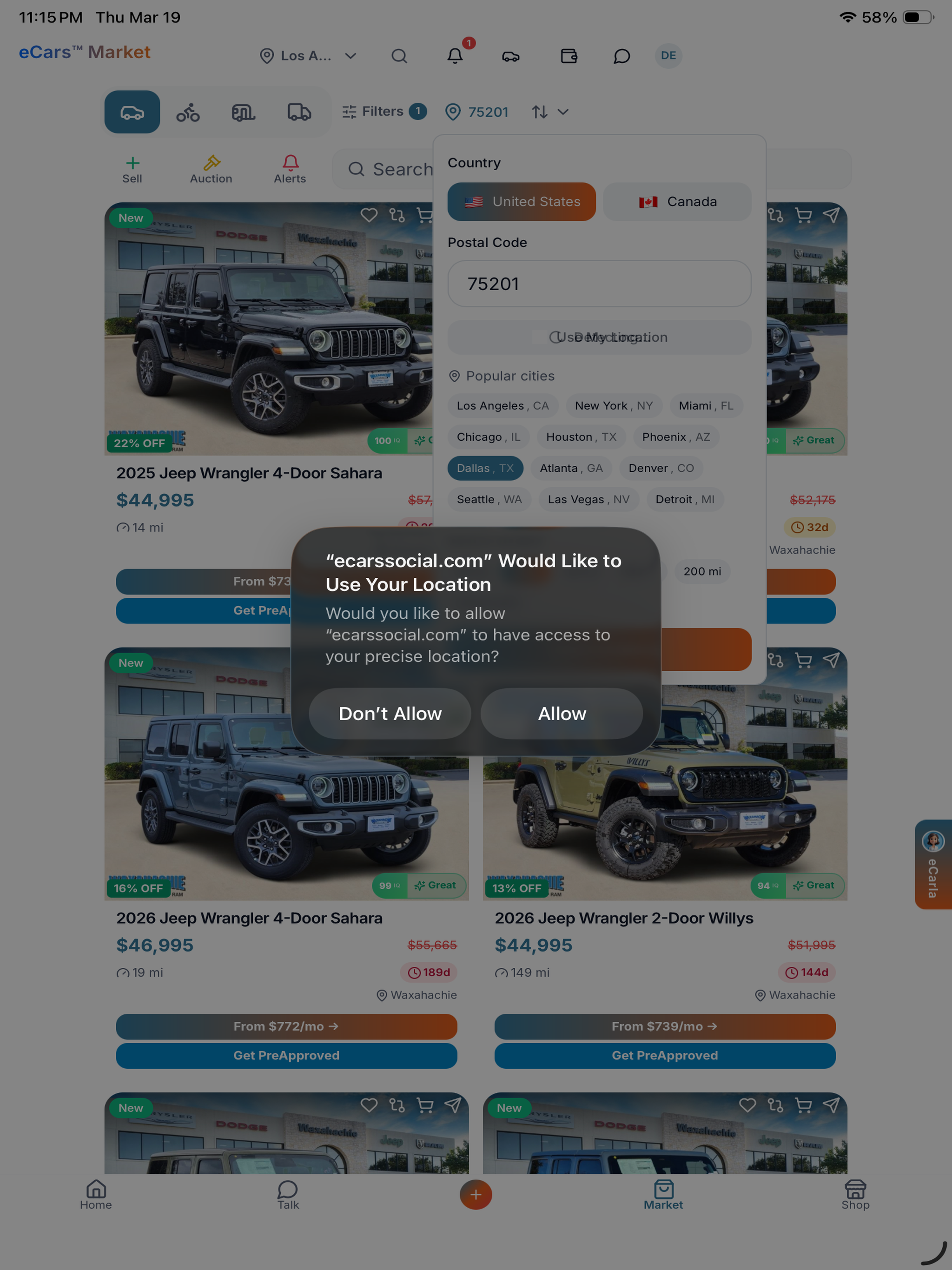 eCarsSocial screenshot 12