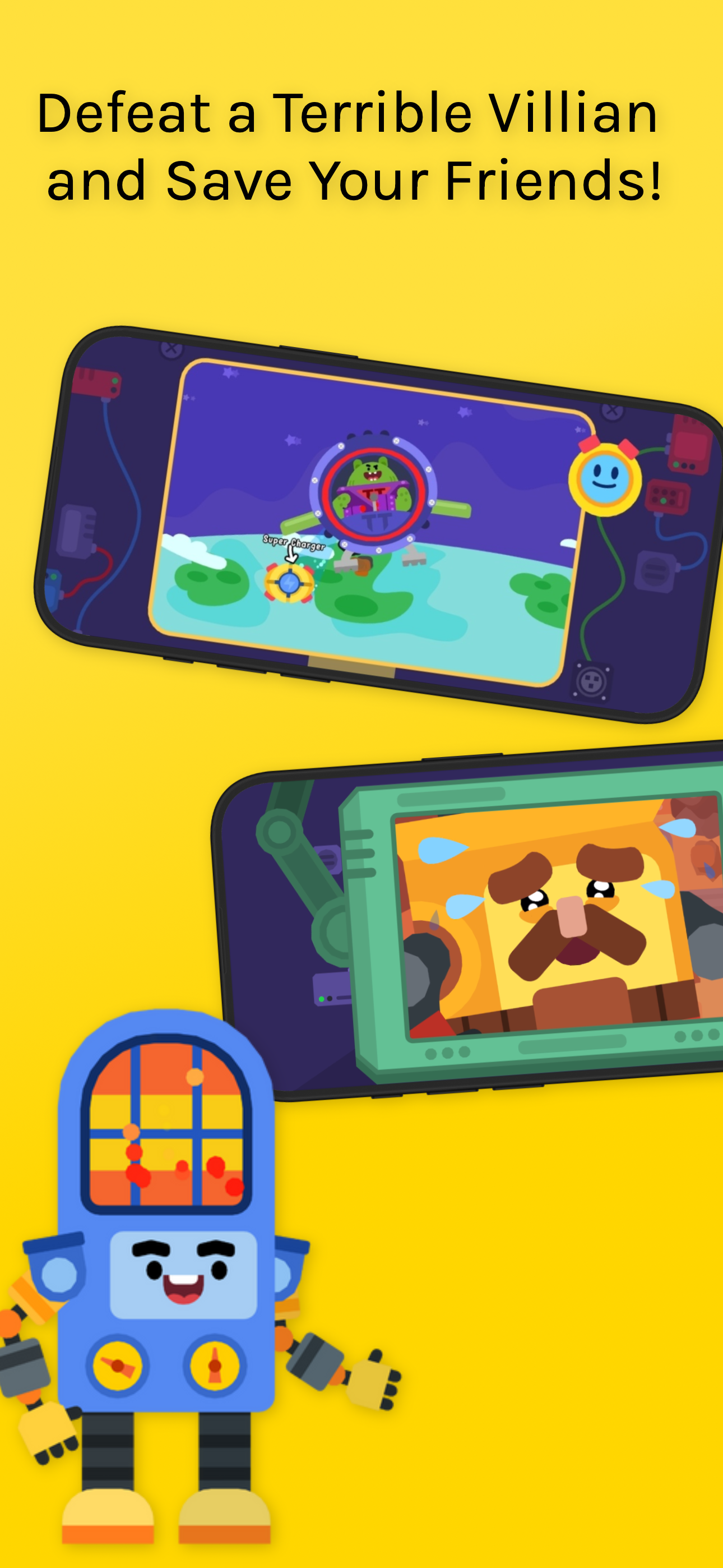 Robot Reading: Learning Games