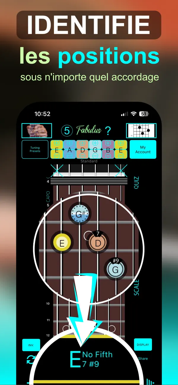 Screenshot #3 pour Accord de Guitare : Fabulus