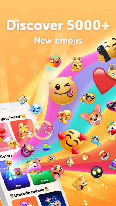 Screenshot #2 pour Emoji Up:sticker & emoji maker
