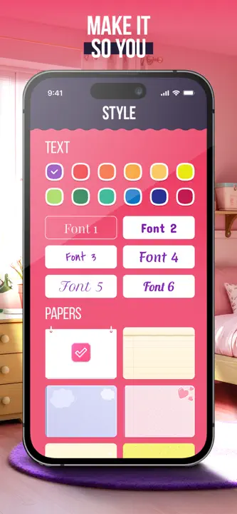 My Super Secret Diary Notes: Screenshot 4 von 6
