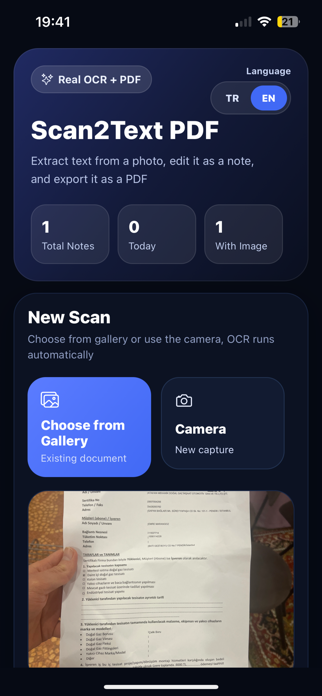 Text Scan PDF Screenshot 1 of 7