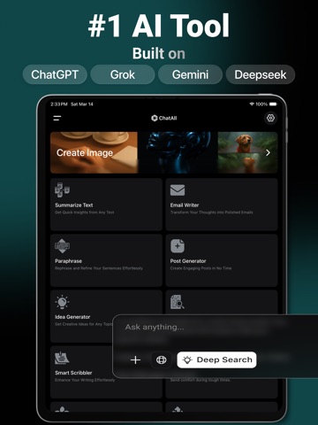 ChatAll : Ask AI Anything 5.4 iPad screenshot