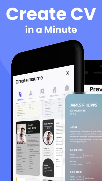 Resume Builder: PDF CV Creator