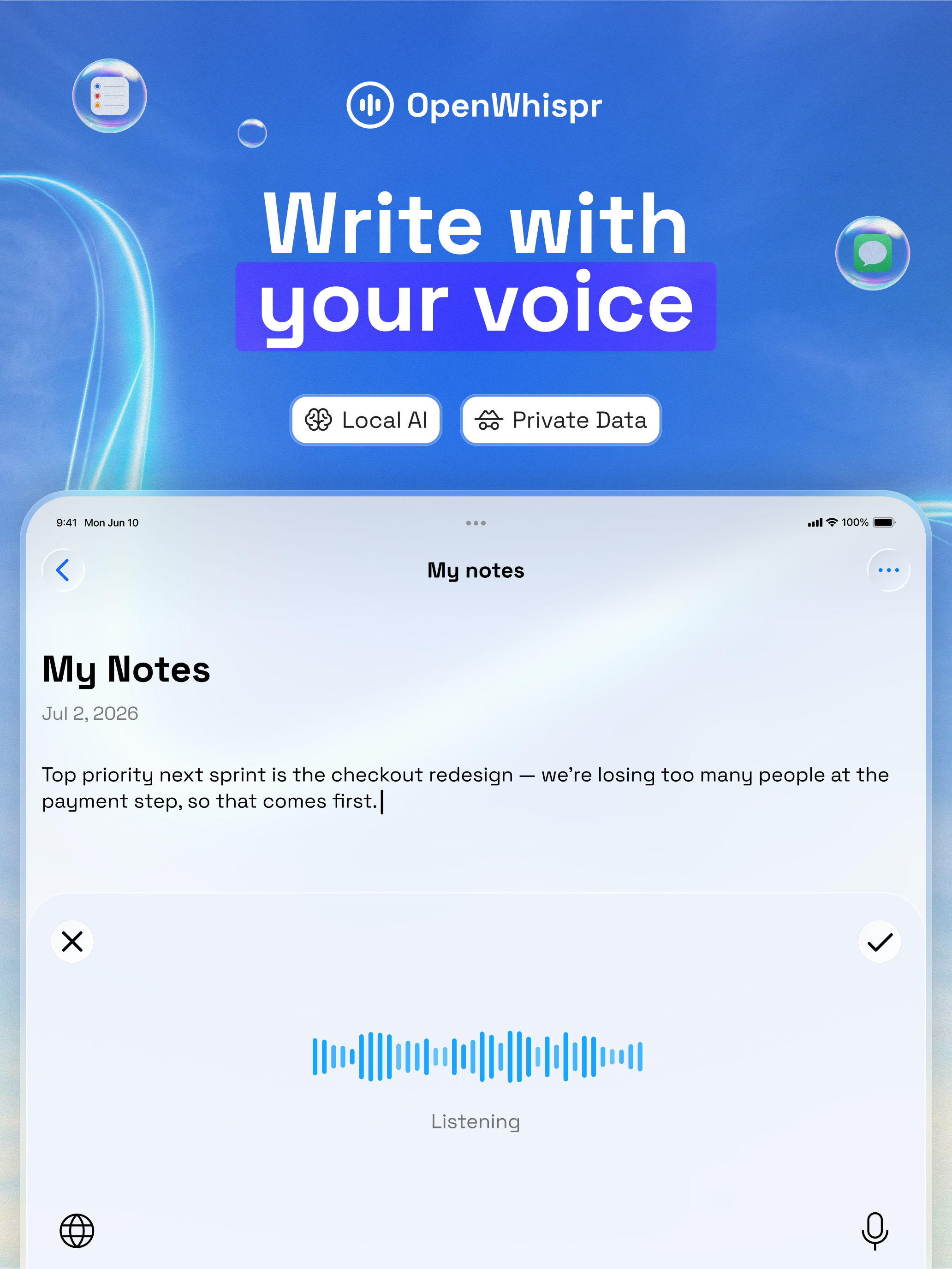 OpenWhispr: Voice to Text screenshot 6
