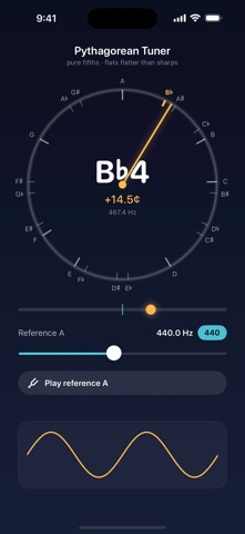 Pythagorean Tuner Screenshot 1 of 4