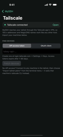 MySSH Screenshot 4 of 4