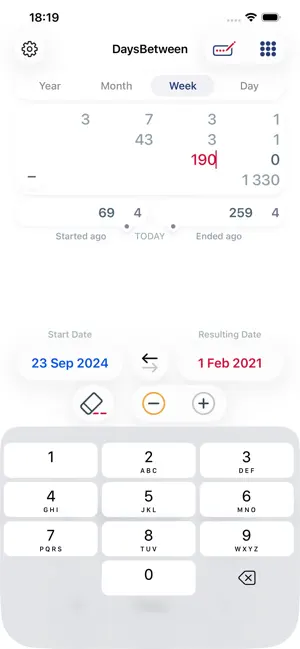 DaysBetween screenshot 4