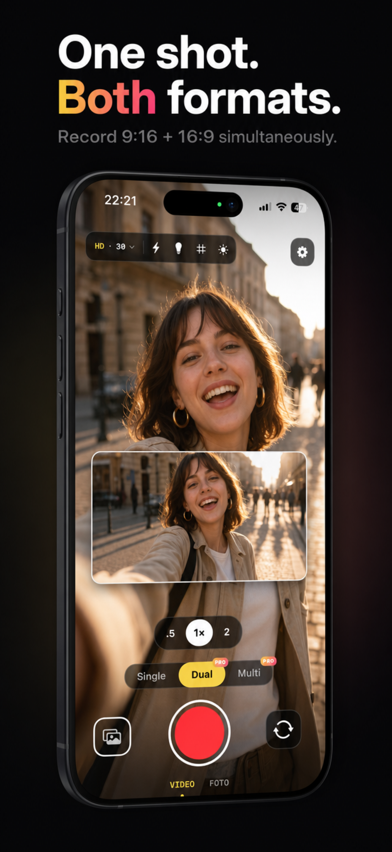 Omnishot: Dual Camera Recorder