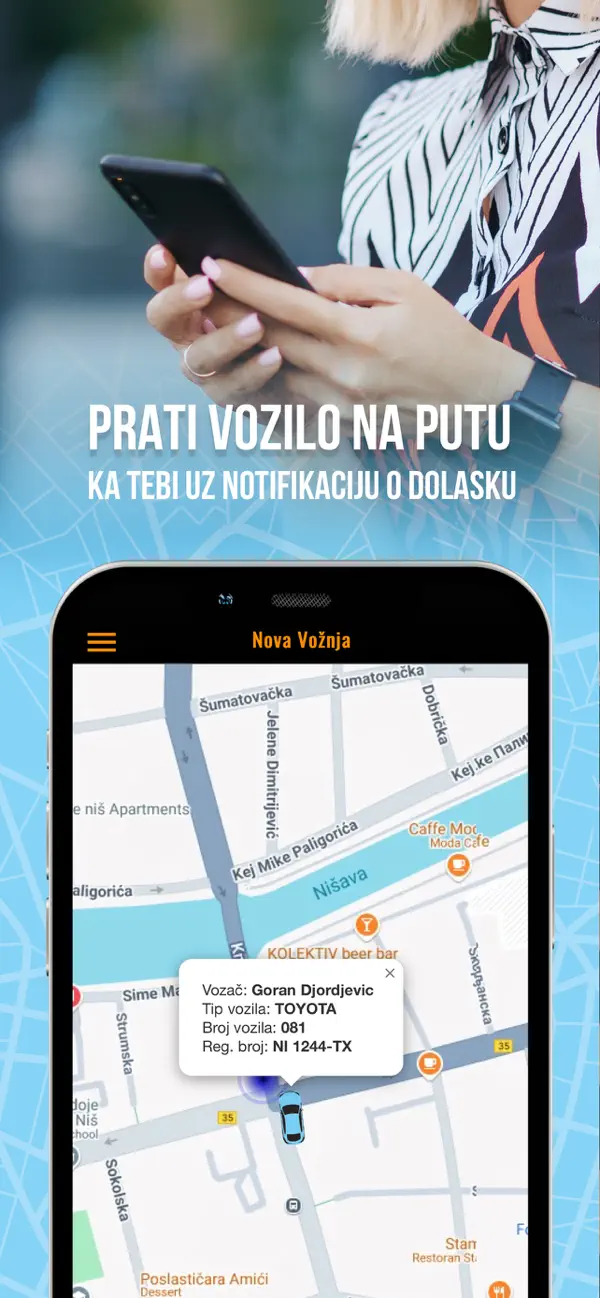 Screenshot #3 pour City Taxi Nis