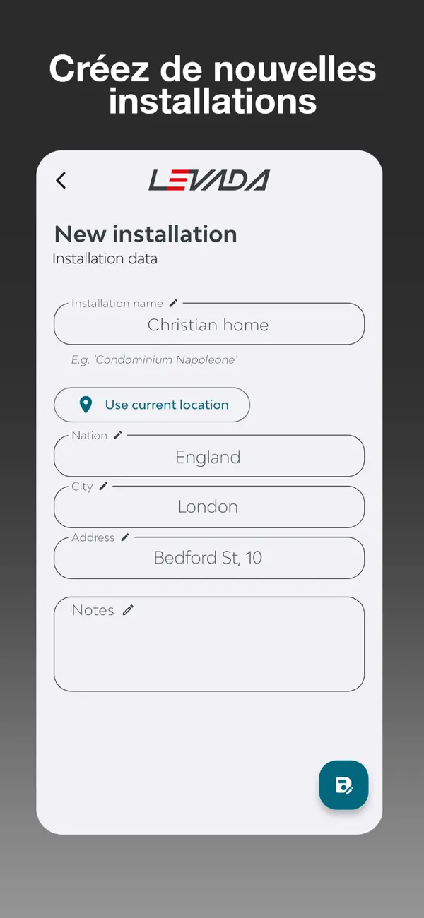 #3. Levada (iOS) Ved: Key Automation S.r.l.