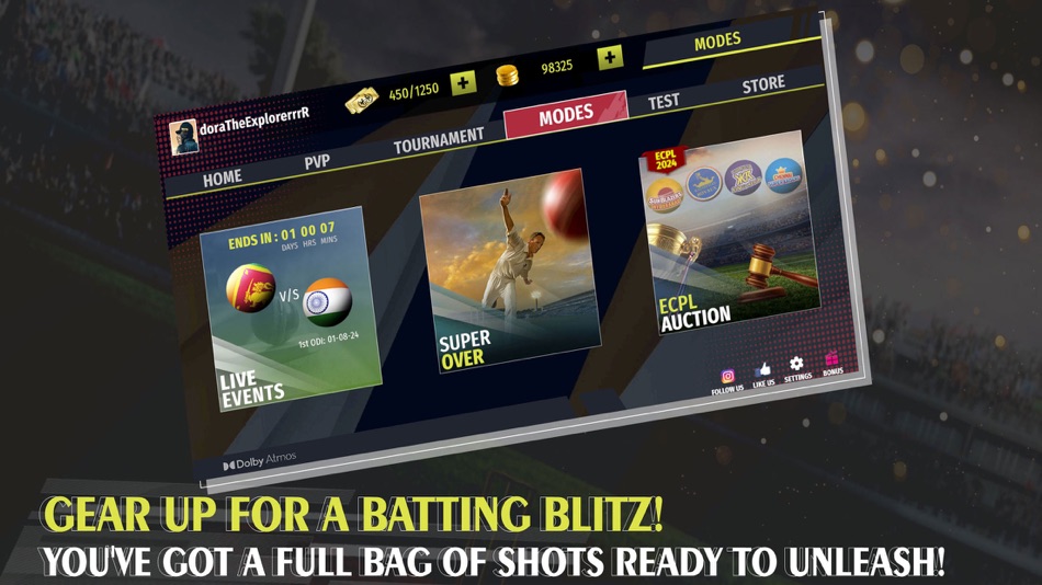 #6. Epic Cricket - Real 3D Game (iOS) 由: MOONG LABS TECHNOLOGIES PRIVATE LIMITED