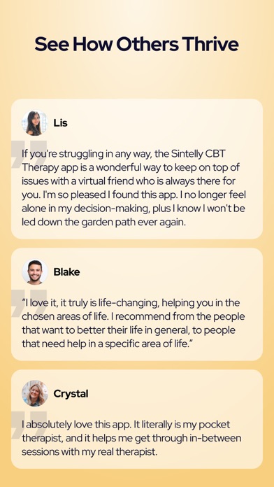 Sintelly: CBT Therapy Chatbot