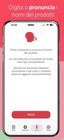 TOMATO Grocery List screenshot